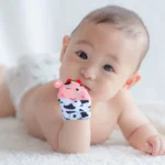 دستکش دندان گیر کودک طرح گاو - تصویر 8