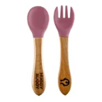 ست(قاشق و چنگال) سیلیکونی هاگی باگی - تصویر 5