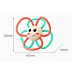 جغجغه هولا تویز طرح آفتابگردان - تصویر 5