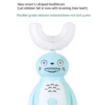 مسواک چرخشی برقی طرح خرسی - تصویر 2