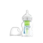 شیشه شیر آنتی کولیک طلقی دهانه عریض دکتر براونز 150 میل