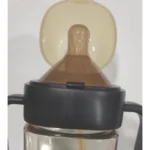 شیشه شیر موم گیاهی عسلی قهوه ای دودانر 300 میل - تصویر 3