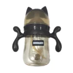 شیشه شیر موم گیاهی عسلی قهوه ای دودانر 240 میل