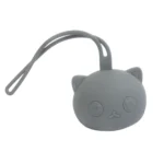 قاب پستونک تمام سیلیکونی دسته دار طرح گربه ای - تصویر 2