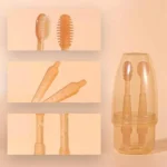 مسواک گیاهی و لثه شور 2 تیکه طلقی - تصویر 3