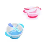 کاسه چسبان درب دار کودک به همراه قاشق حرارتی چیکو chicco - تصویر 3