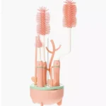 ست شیشه شور سیلیکونی و استند خشک کن اونلی بی بی