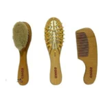 ست شانه و برس 3 تیکه چوبی رووکو - تصویر 2