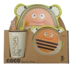 ست غذاخوری بامبو 5 تیکه کوکو (coco) - تصویر 2