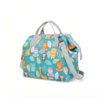 ساک لوازم نوزاد طرح حیوانات سبز - تصویر 2