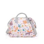 کیف لوازم نوزاد طرح حیوانات سفید