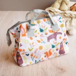 کیف لوازم نوزاد طرح حیوانات سفید - تصویر 4