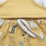 ست تی شرت و شرت پسرانه ترک طرح هاپو - تصویر 6