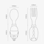 ست قاشق و چنگال آموزشی ماما - تصویر 4