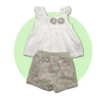 ست پیراهن و شرت کودک دخترانه طرح ستاره