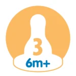 سر شیشه دهانه باریک دکتر براونز Dr Brown's  سه قطره مناسب 6+ ماه - تصویر 3