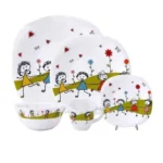 سرویس ظرف غذا کودک آرکوپال پارس اوپال مربع - تصویر 2