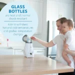 شیشه شیر پیرکس آنتی کولیک دکتر براونز DrBrowns دهانه عریض حجم 120میل - تصویر 6