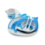 ظرف غذا بامبو نهنگ و خرچنگ خارجی - تصویر 3