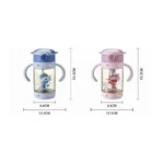 قمقمه نی دار طرح گاو شاخدار 250 میل (CARTOOP) - تصویر 3