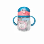 لیوان نی دار دو دسته خرسی 300 میل