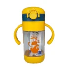 لیوان نی دار فانتزی 400 میل طرح گربه - تصویر 2