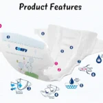 پوشک بچه کُنفی سایز 3  36تایی - تصویر 3