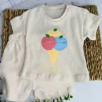 ست بلوز و شرت دخترانه ترک بِبِسِن - تصویر 4