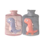 کیسه آب گرم مخمل کودک طرح دایناسور - تصویر 2