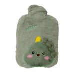 کیسه آب گرم کودک خزدار طرح دایناسور تاج دار - تصویر 2