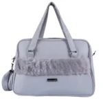 ساک لوازم کوکالو مدل چرم خز دار