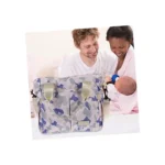 کیف دستی دو جیب طرح دار - تصویر 3