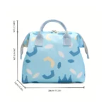 کیف لوازم نوزاد طرح دار فانتزی صورتی و آبی - تصویر 7