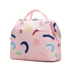 کیف لوازم نوزاد طرح دار فانتزی صورتی و آبی - تصویر 2