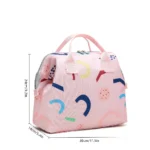 کیف لوازم نوزاد طرح دار فانتزی صورتی و آبی - تصویر 9