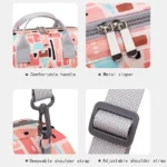 کیف لوازم نوزاد فانتزی طرح دار صورتی - تصویر 4