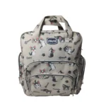 کیف لوازم کودک و مادر چیکو طرح دار گربه