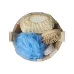 ست حمام کودک 4 تکه چوبی