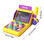 اسباب بازی کوبه چکشی مانیتور دار رنگ زرد - تصویر 7