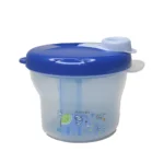 انبار شیر خشک به همراه تقسیم کننده فضا صورتی و آبی