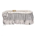 تخت و گهواره برقی نوزاد ملورین رنگ نسکافه ای کد 112 - تصویر 3