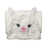 حوله کلاه دار شنلی طرح خرگوش گوش دراز - تصویر 3