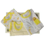 ست بیمارستانی نوزاد 5 تکه نوزادی حیوانات دانالو Danaloo زرد - تصویر 3