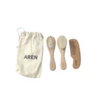 شانه برس سه تیکه چوبی آرن Aren - تصویر 2