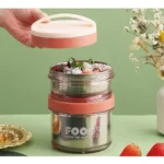 ظرف غذا (لانچ باکس) استیل دو طبقه - تصویر 3