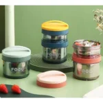 ظرف غذا (لانچ باکس) استیل دو طبقه - تصویر 5