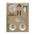 ظرف غذا چند تیکه بامبو Bamboo طرح ماشین