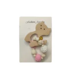 لثه گیر چوبی طرح حیوانات