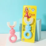 مسواک چرخشی نوزاد بی کیو بی  BQB  یو شکل - تصویر 4