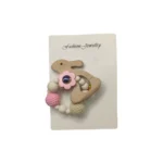 لثه گیر چوبی طرح حیوانات - تصویر 3